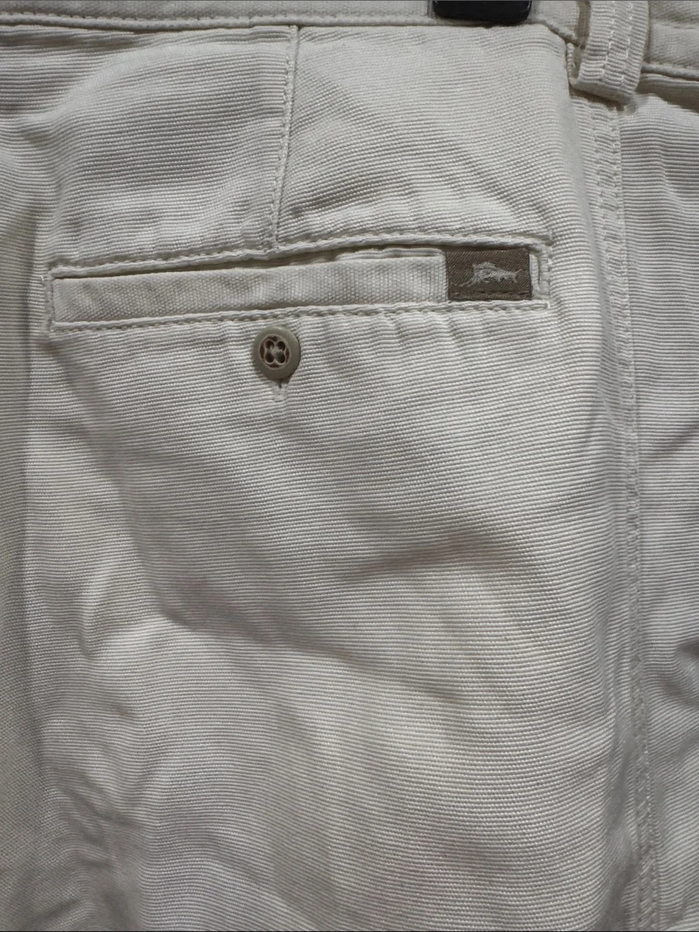 Tommy Bahama Men's Ivory Cargo Shorts